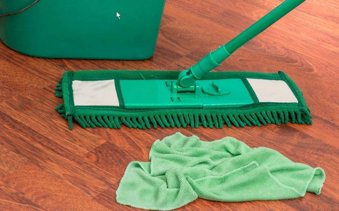 Springer Floor Care green mop